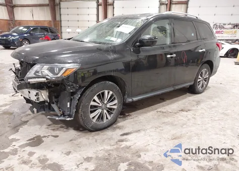 2018 Nissan Pathfinder Sl z USA, uszkodzony, nr VIN 5N1DR2MM1JC644215